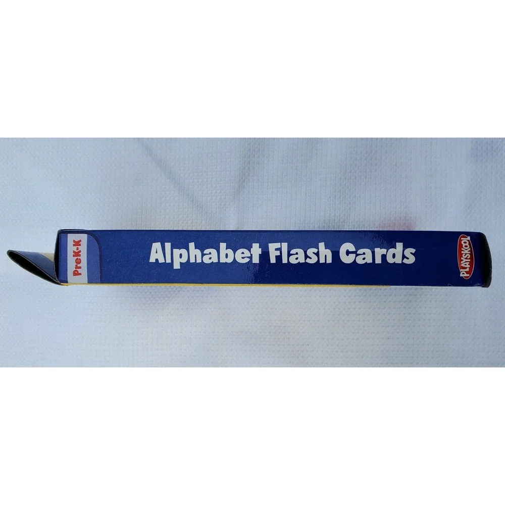 Playskool~Flash Cards Suitable for Kids Ages 3 - Up Early Learning With Stickers